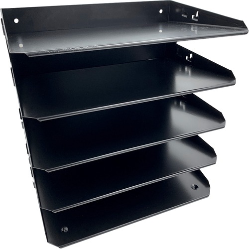 Horz 5- Compartment Organizer, Black