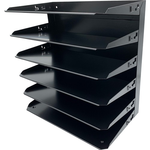 Orgnzr Horz 6 Legal Slot, Black