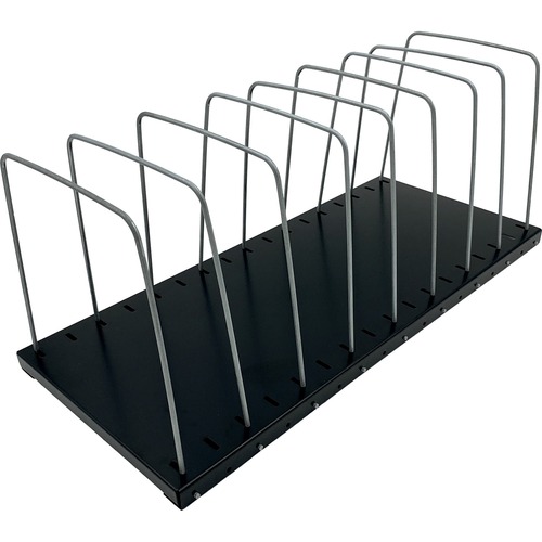Vert Wire 8- Compartment, Black