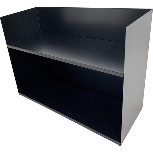 Book Rack 2 Tier, Black