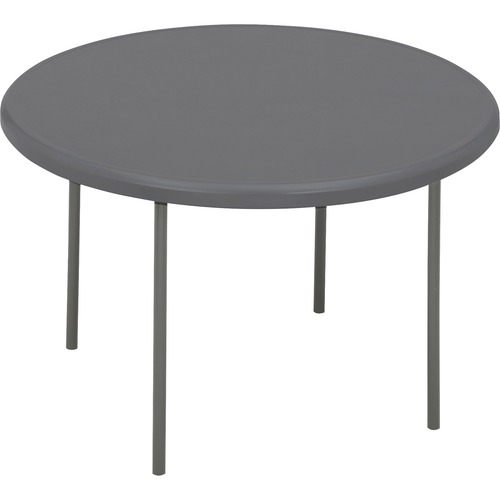 Table, Round, Folding, 48", Gray