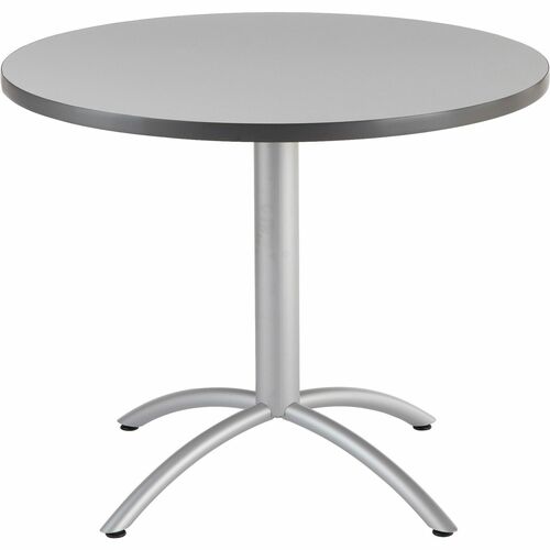 Table, Cafe, 36, Round, Gray