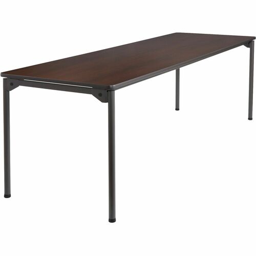 Wood Folding Table, 30" x 96", Walnut