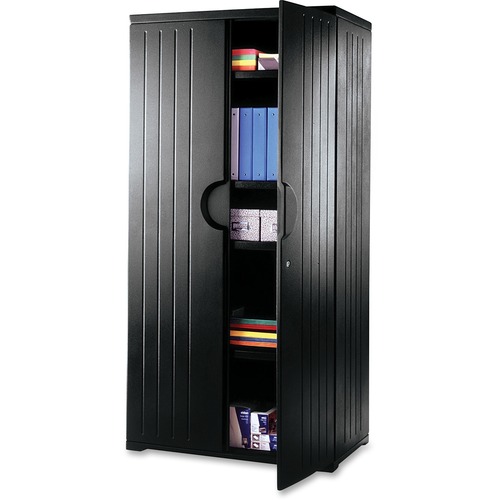 Cabinet, Storage, 72", Black