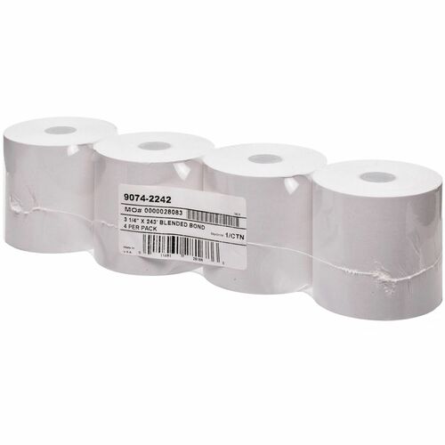 Paper Roll 82 Millimeter x 240 Foot 4/PK