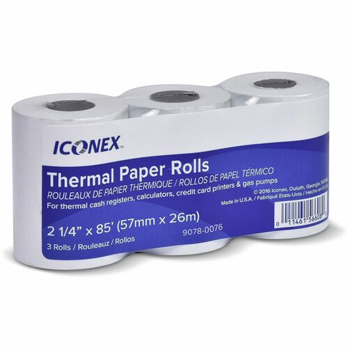 Paper Roll 2.25" X 85' 3/PK
