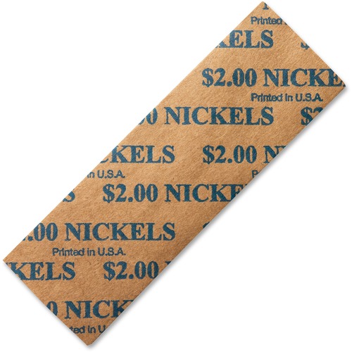 Wrappers, Coin, Nickels, $2 1000/PK