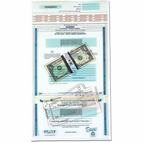 Bags, Deposit, Clear 100/PK
