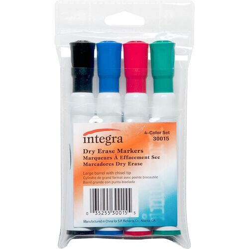 Marker, Dryerase, Chisel 4/ST