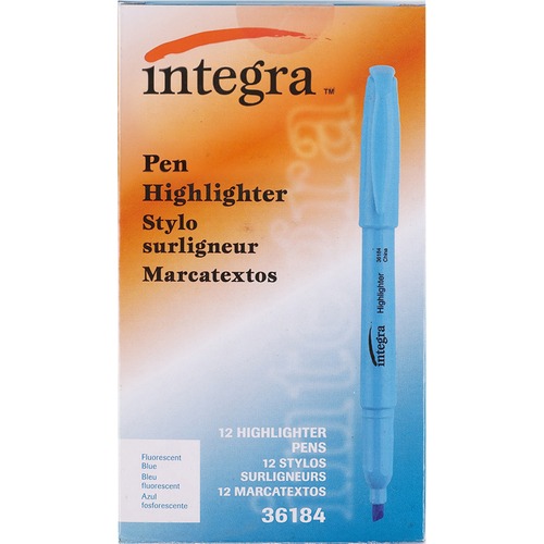 Highlighter, Pen, Chisel, Fluorescent Bright Energy 12/DZ