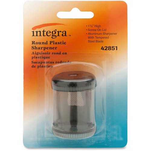 Sharpener, Round, 2", Plastic