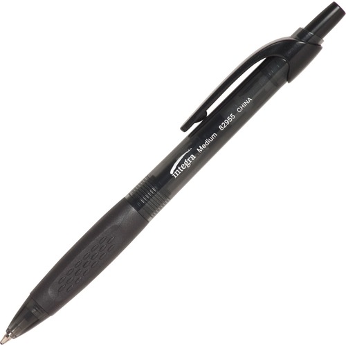 Pen, Easyclick, Ballpoint, Retractable, Medium, Black 12/DZ