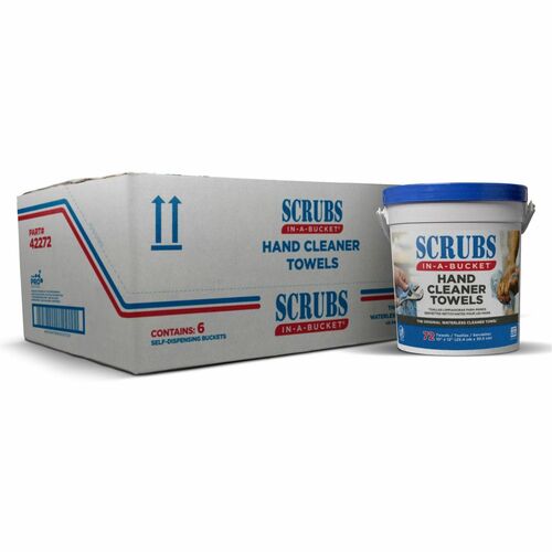Wipes, Scrubs In A Bucket 6/CT