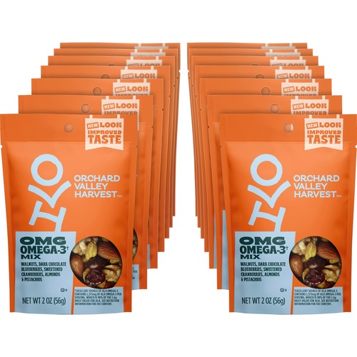 Trail Mix, Omega 3, Nuts/Cranberries, 2 oz, Multi 14/CT