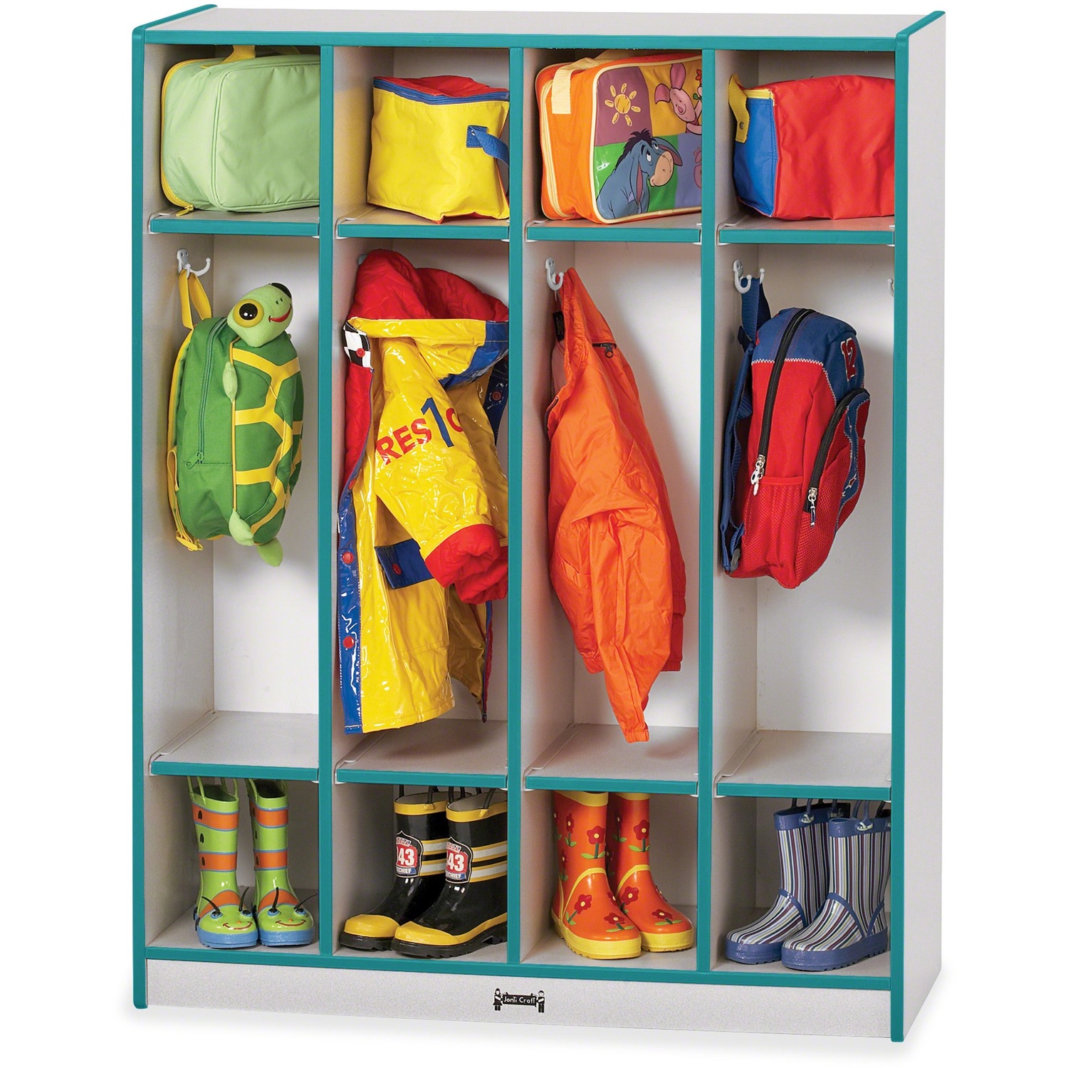 Locker, Coat, 4 Section, TL