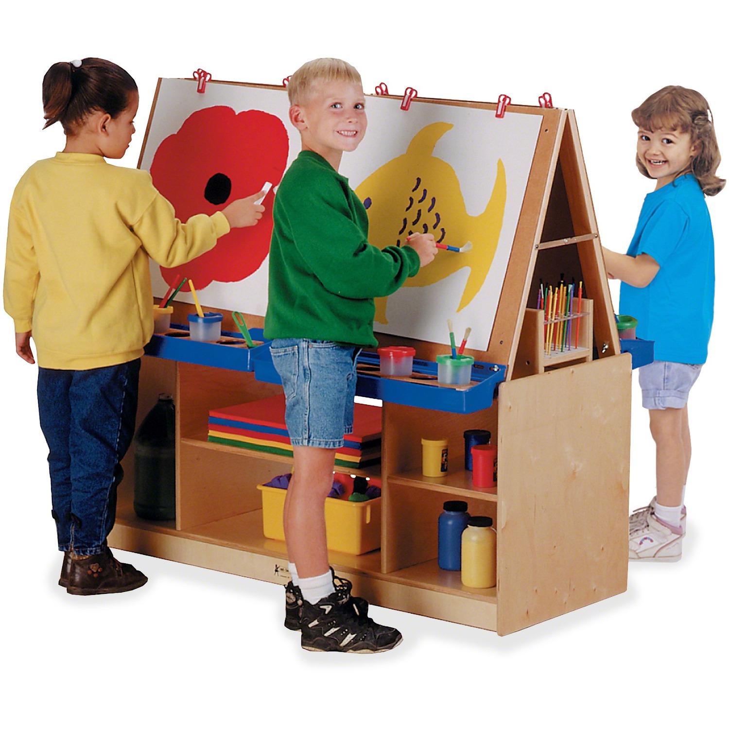 Station, Center, Art, 4 Pairs, Built In Tic