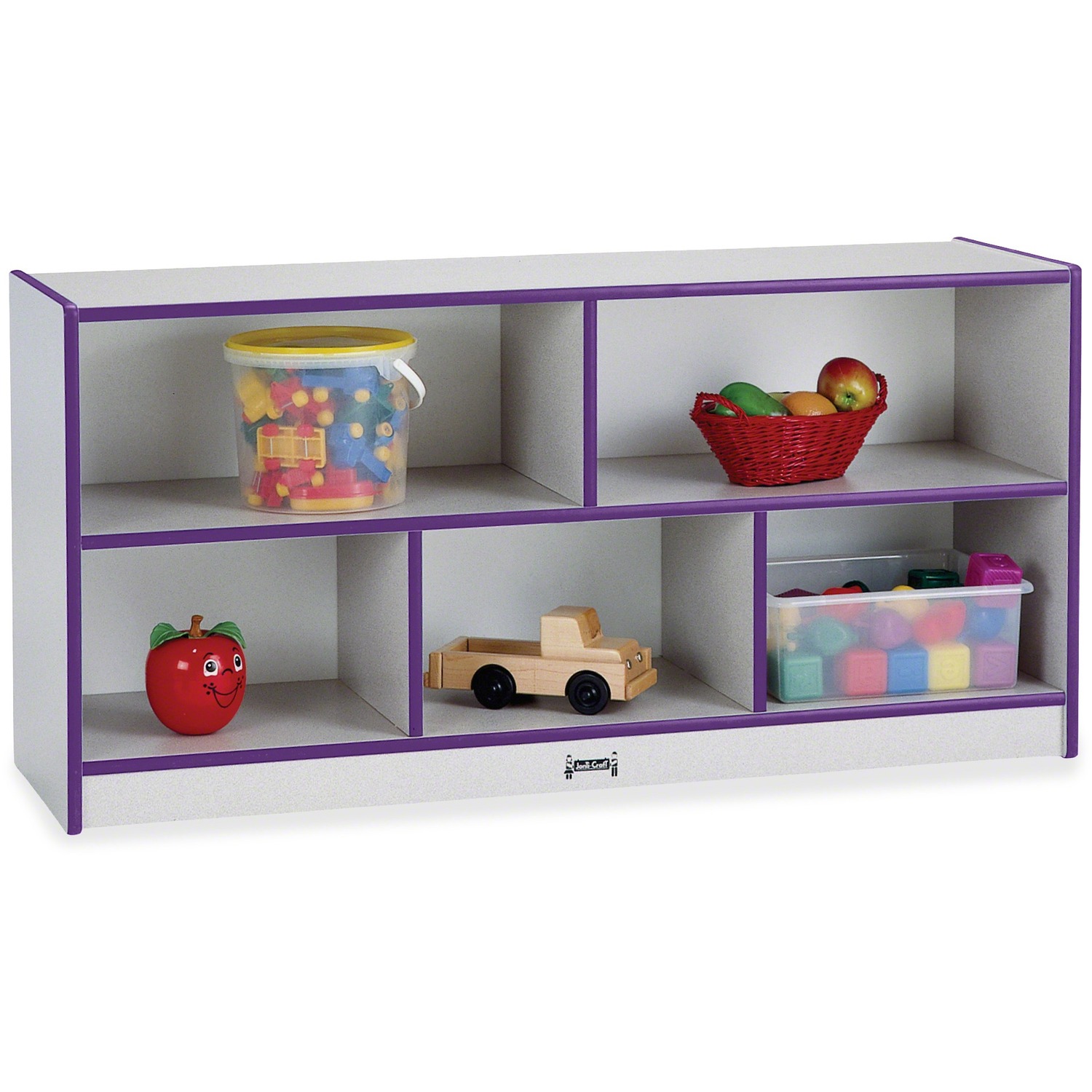 Storage, Single, Toddler, Gray/PE