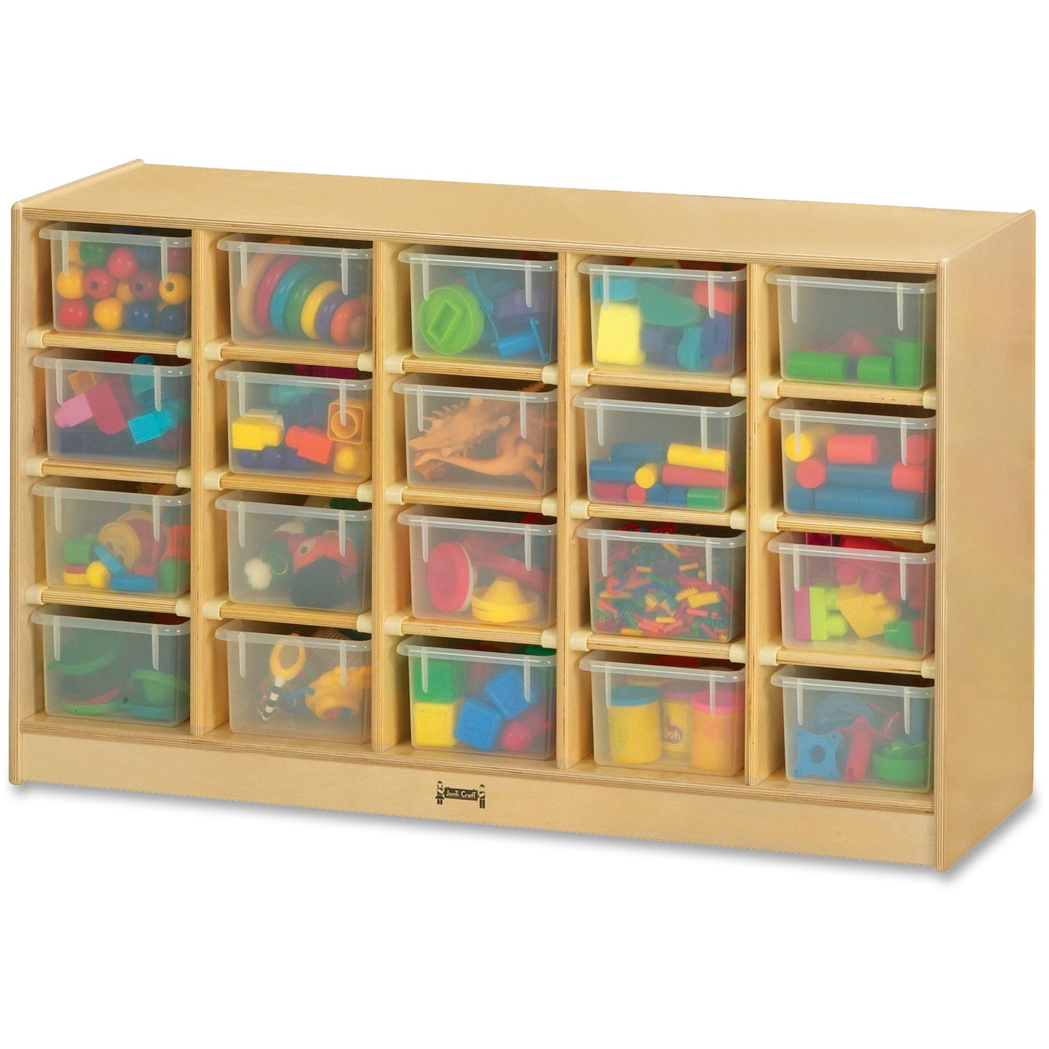 Cubbie, Mobile, 20 Tray, With Bins