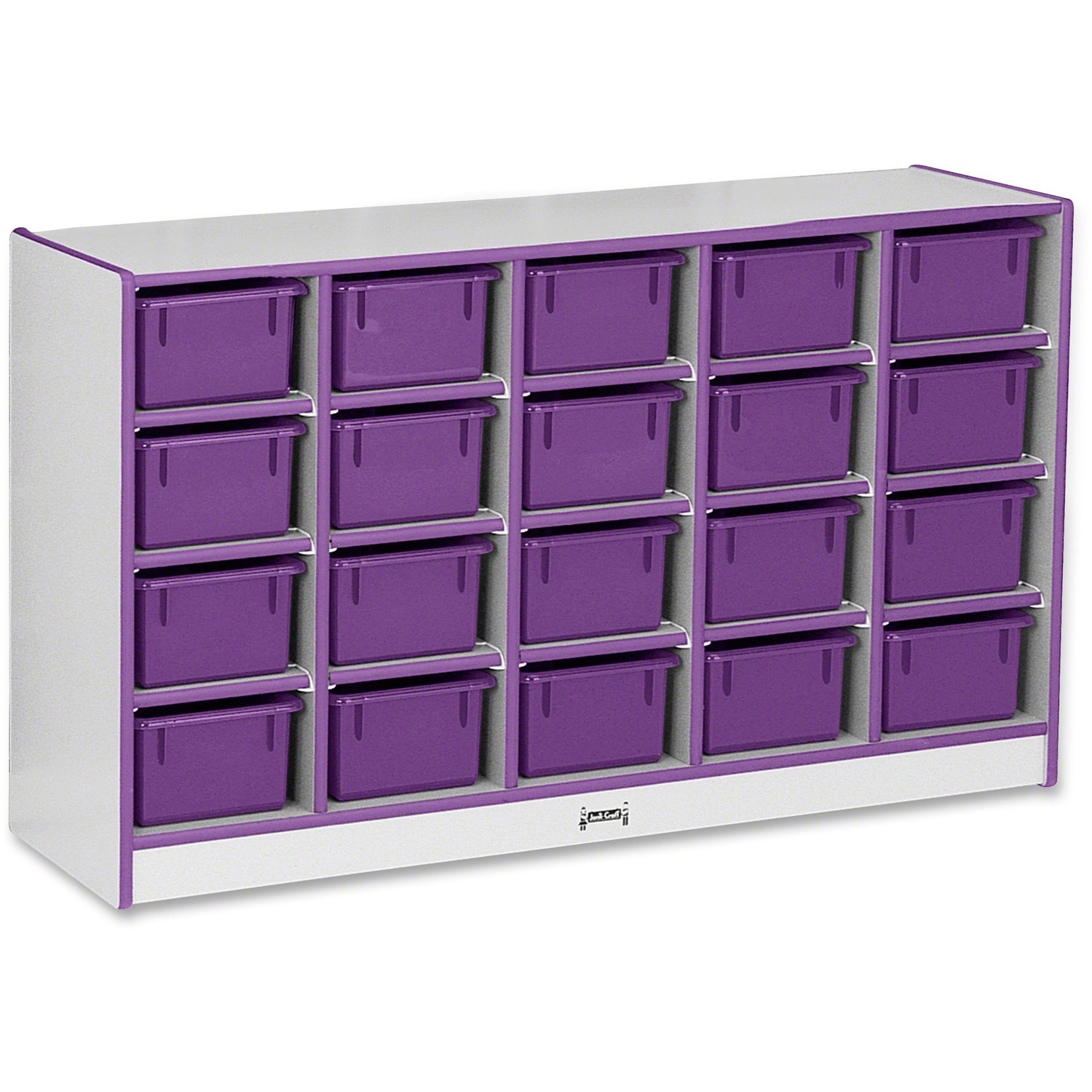 Cubbie, 20 Tray, With Bins, PE