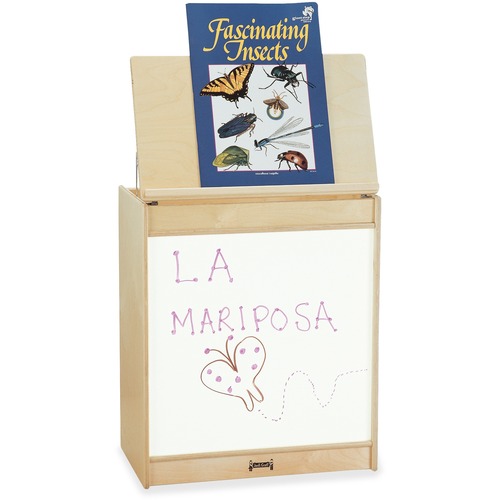 Write-N-Wipe Easel, Big Book, 30" x 34-1/2" x 15", Tan