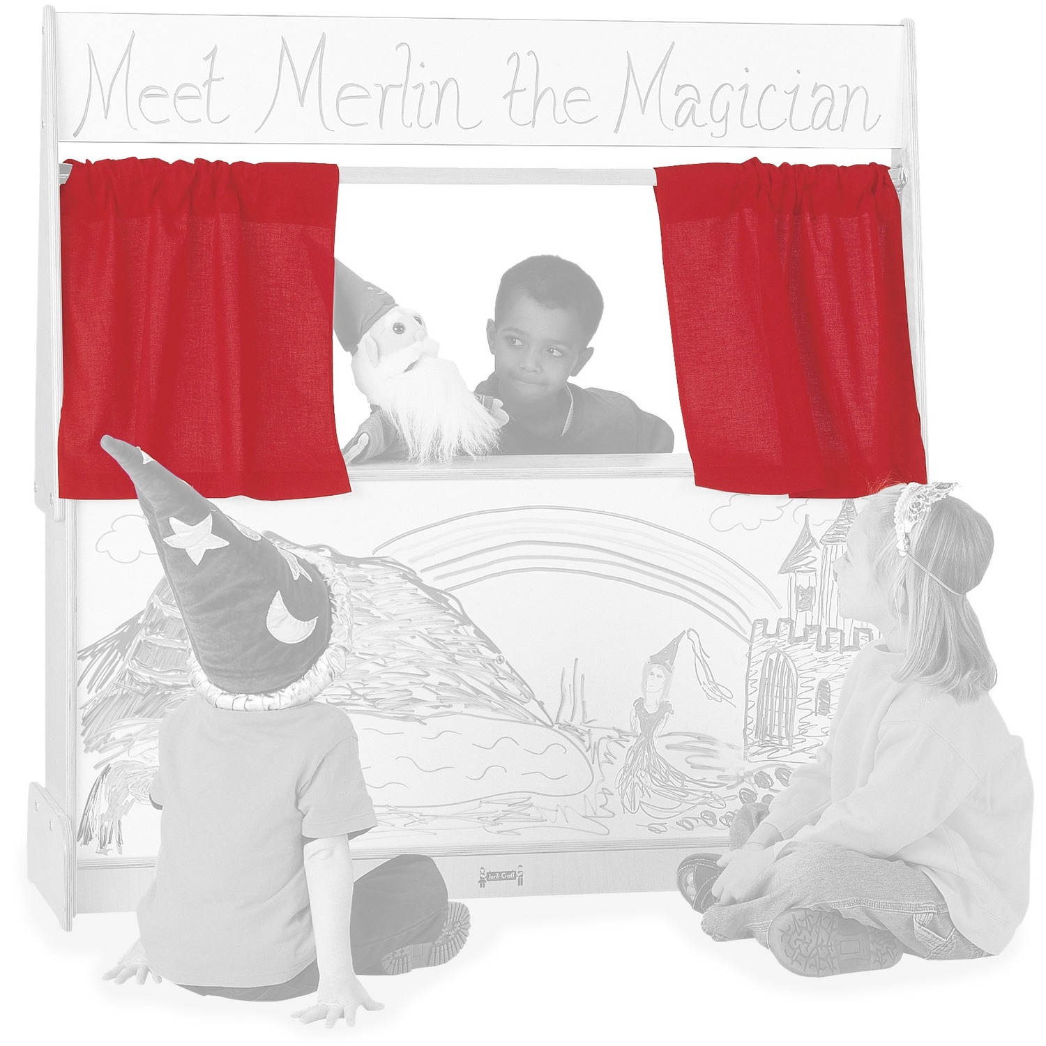 Curtains, Imagine Station, Red