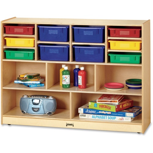 Super-Sized Combo Mobile Storage Unit, 48" x 15" x 35-1/2", WN