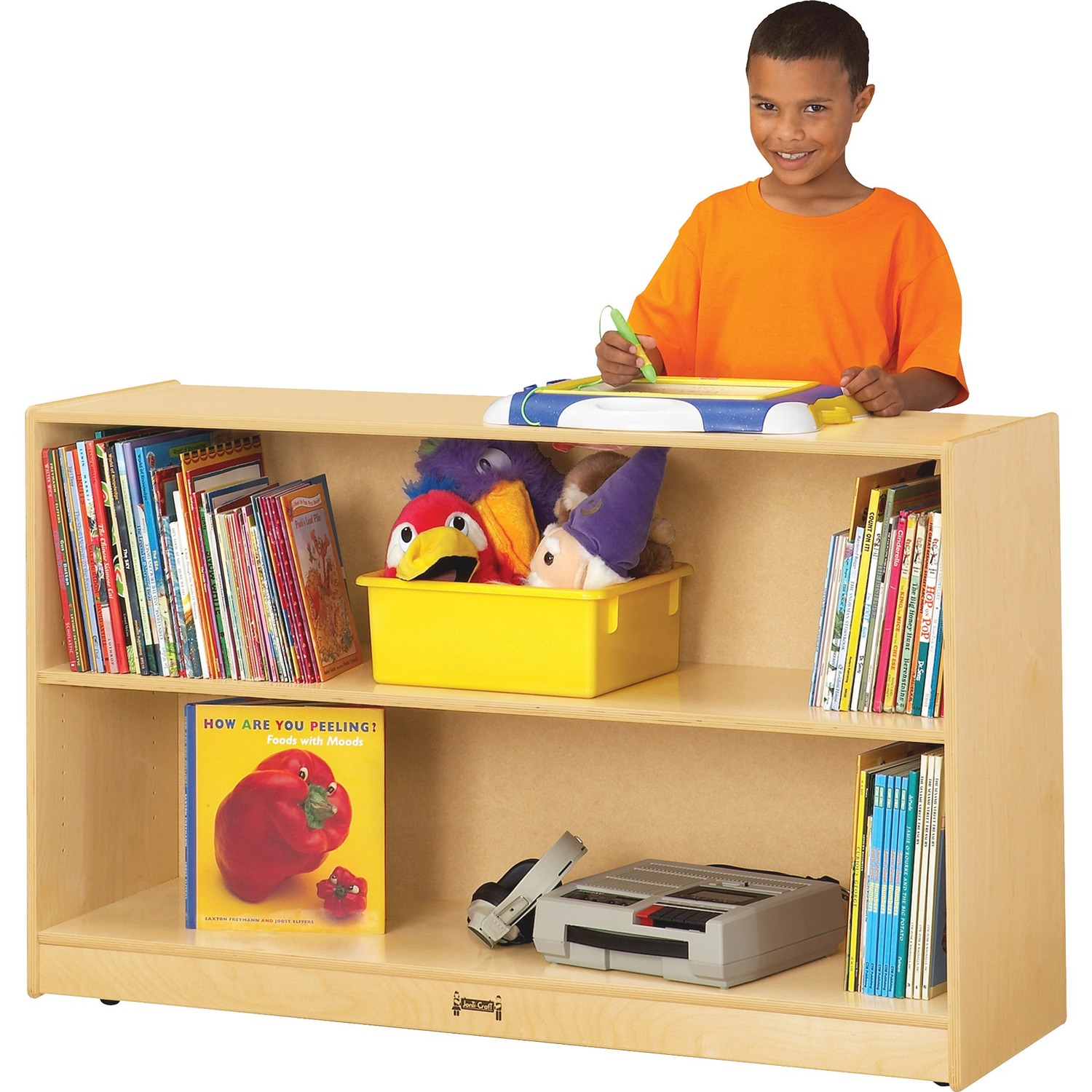 Bookcase, Adjust, 1 Shelf, 29.5"