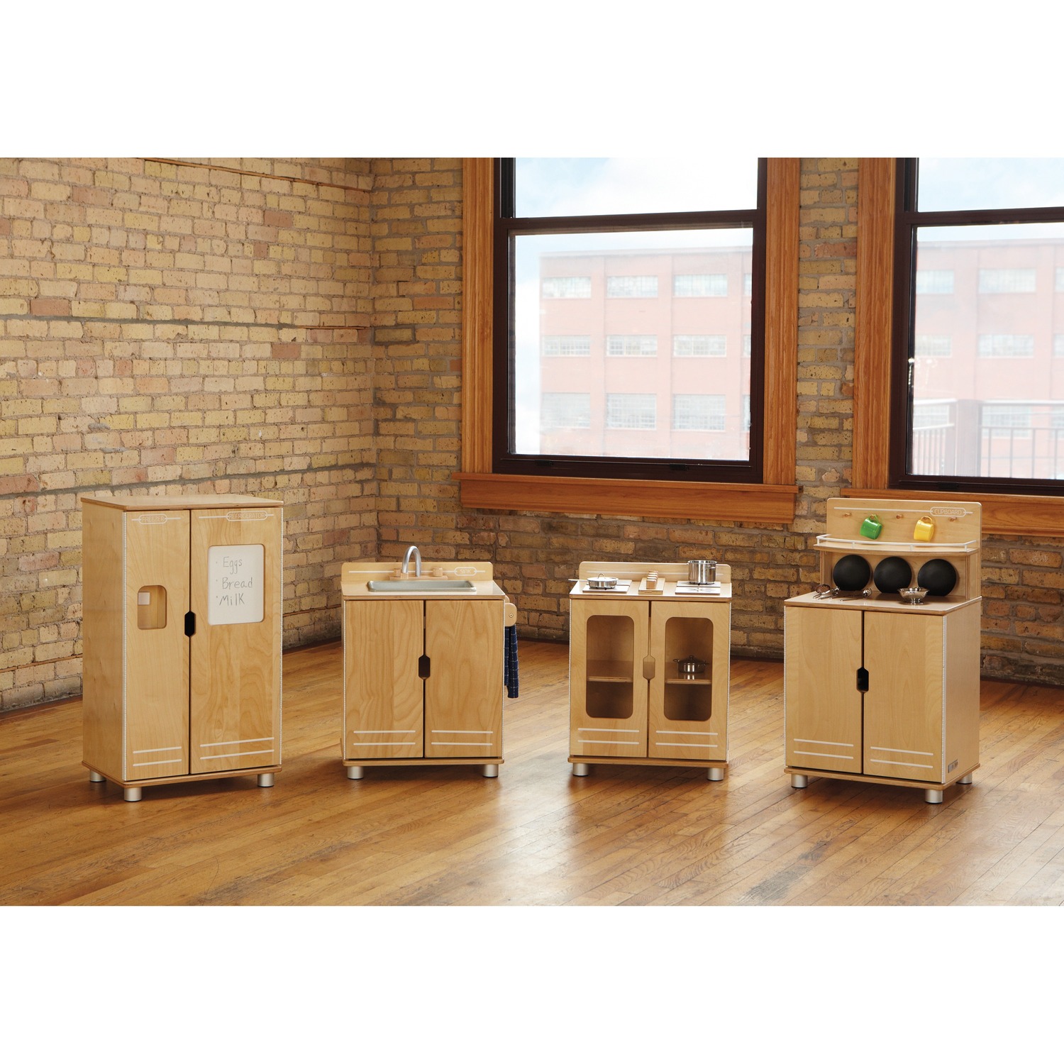 Set, Kitchen, Play, Trmdrn, 4pc