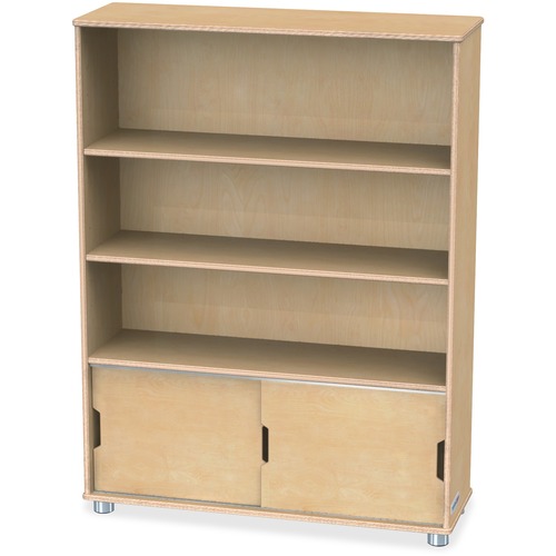 Bookshelf, Truemodern, 3 Shelf, 48" x 36" x 12", Baltic