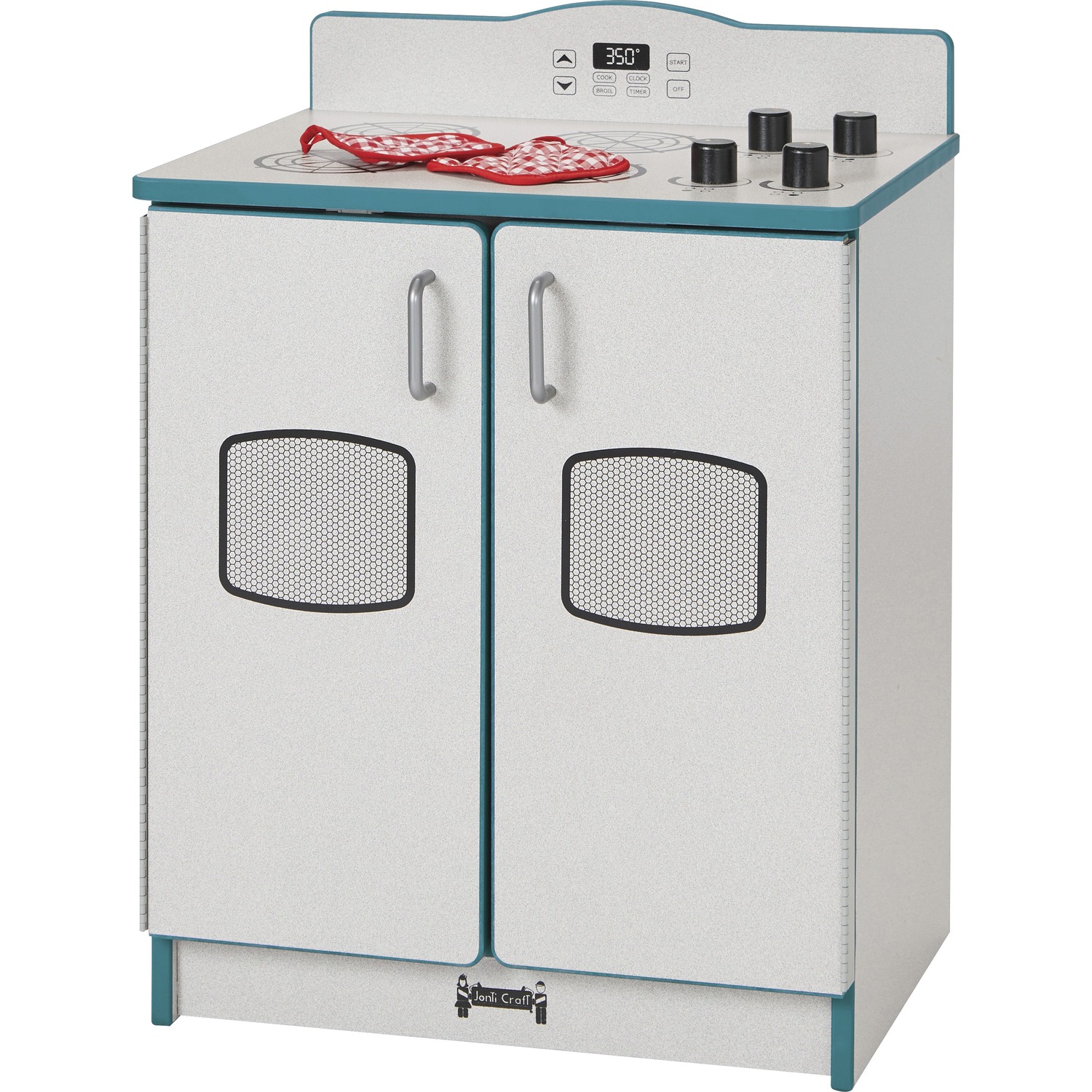 Stove, Play, Kitchen, Teal