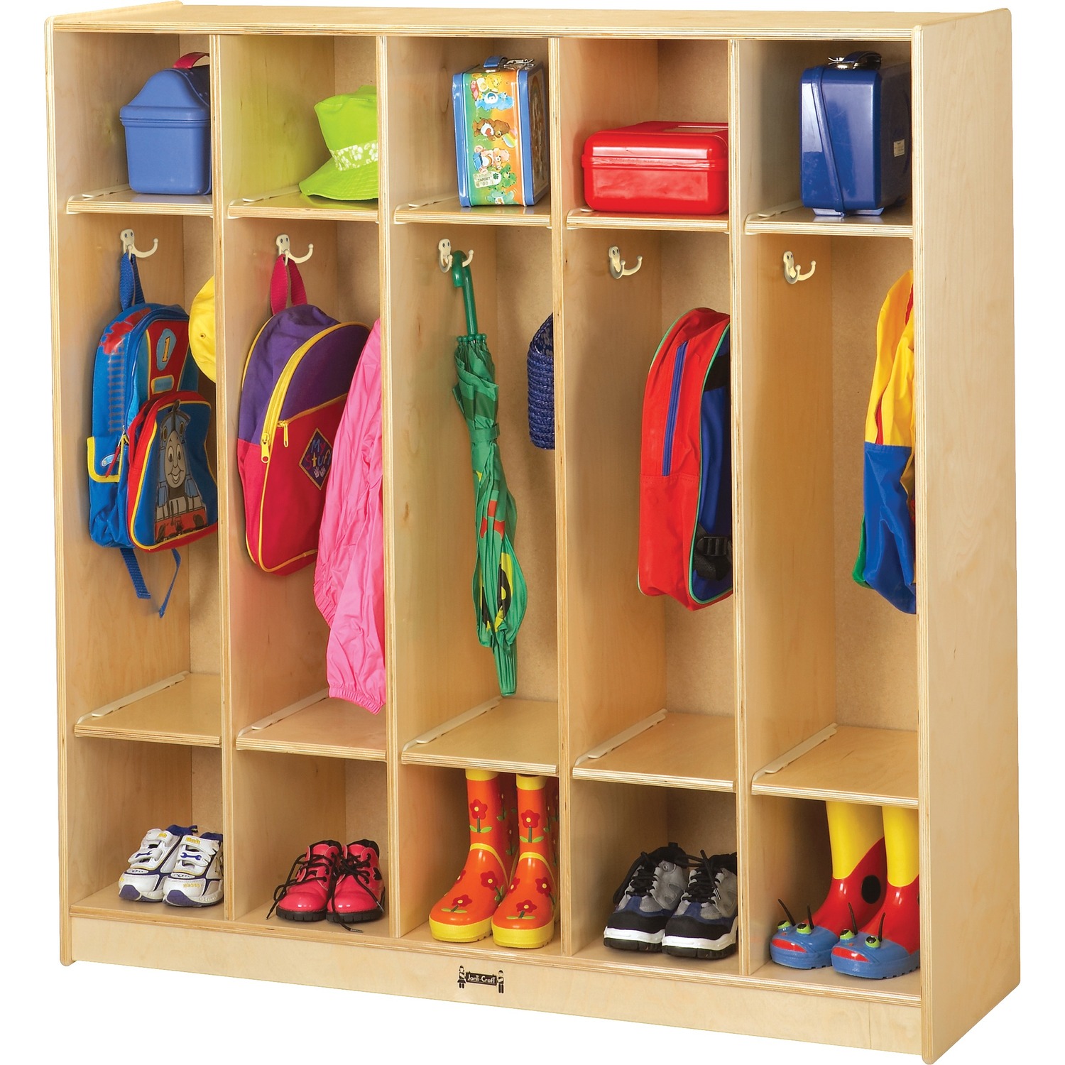 Locker, Coat, 5 Section