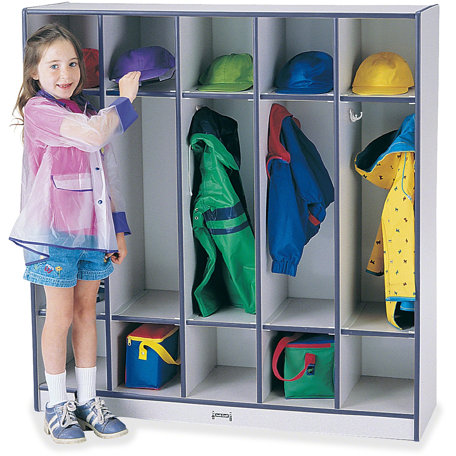 Locker, Coat, 5 Section, Ny
