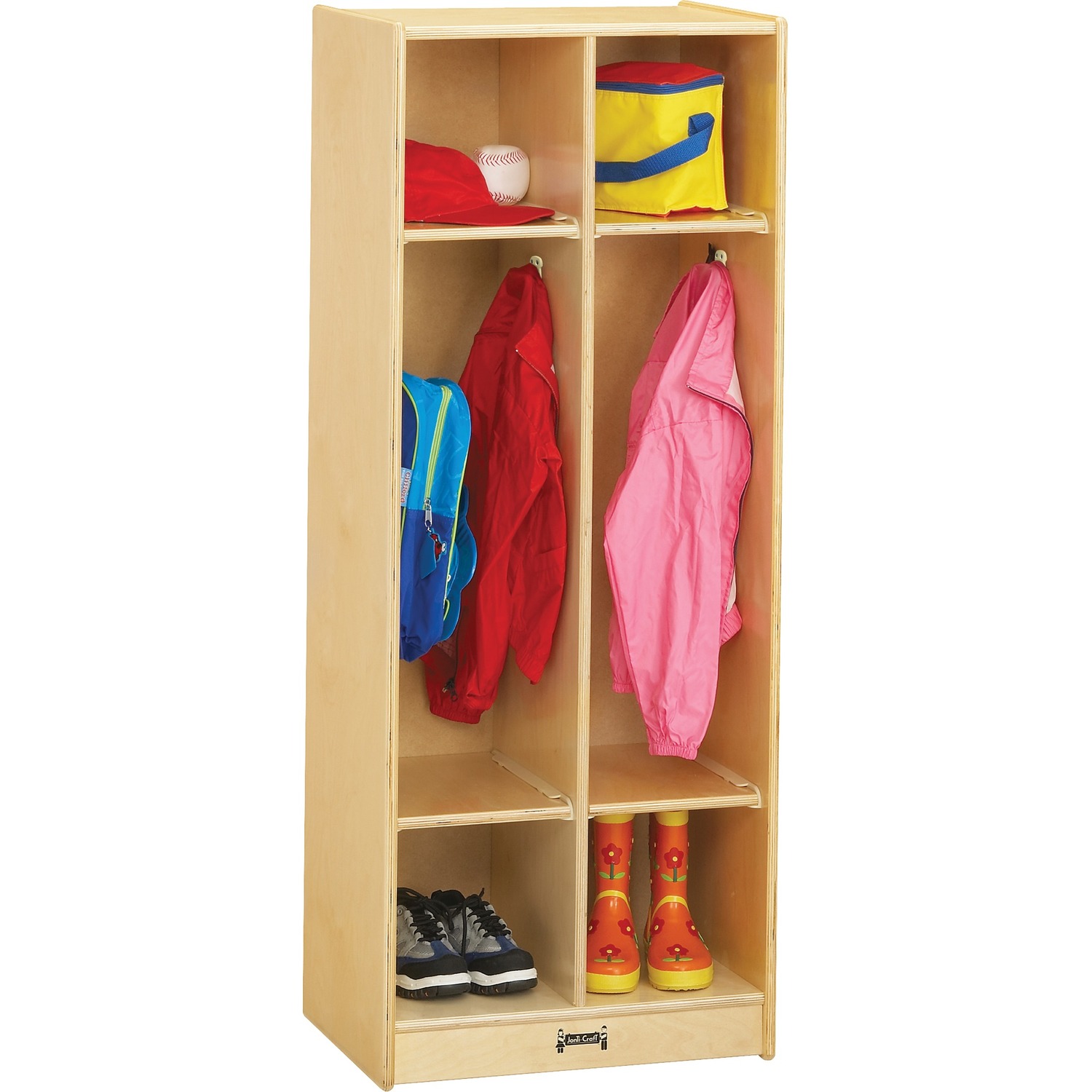 Locker, Coat, 2 Section, BC