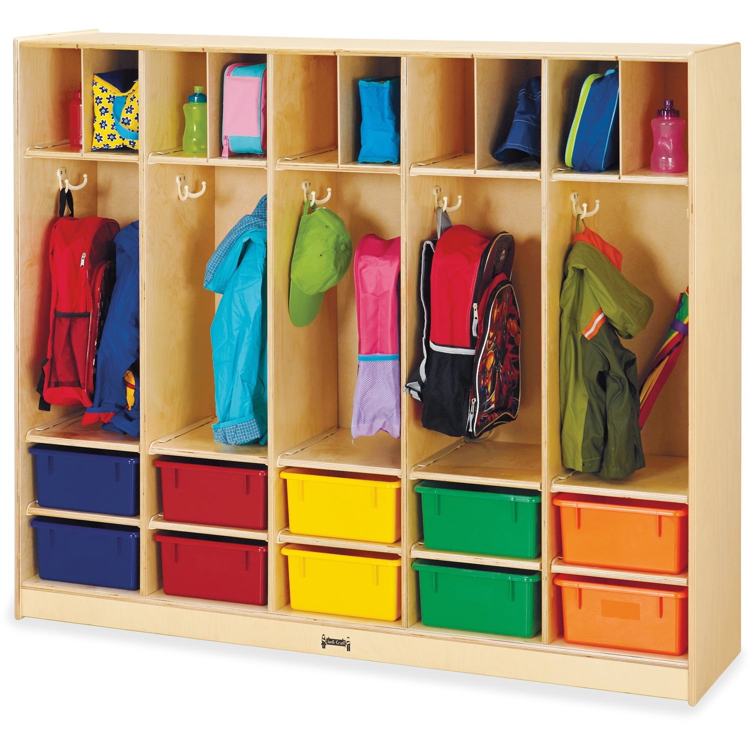 Organizer, Locker, Color Tubs