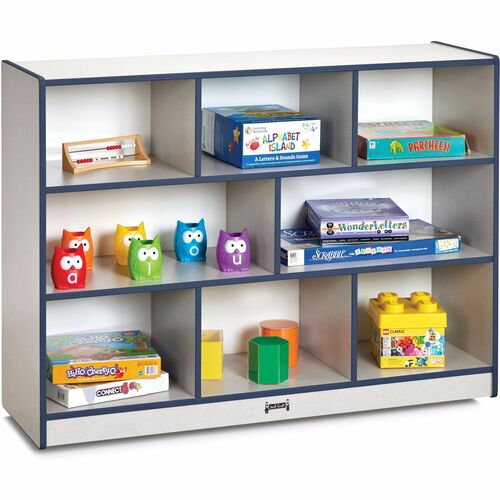 Mobile Single Storage, Super Sized, 35.5"x48"x15", Navy
