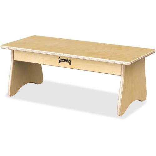 Children's Komfy Coffee Table, 10" x 27" 12", Baltic