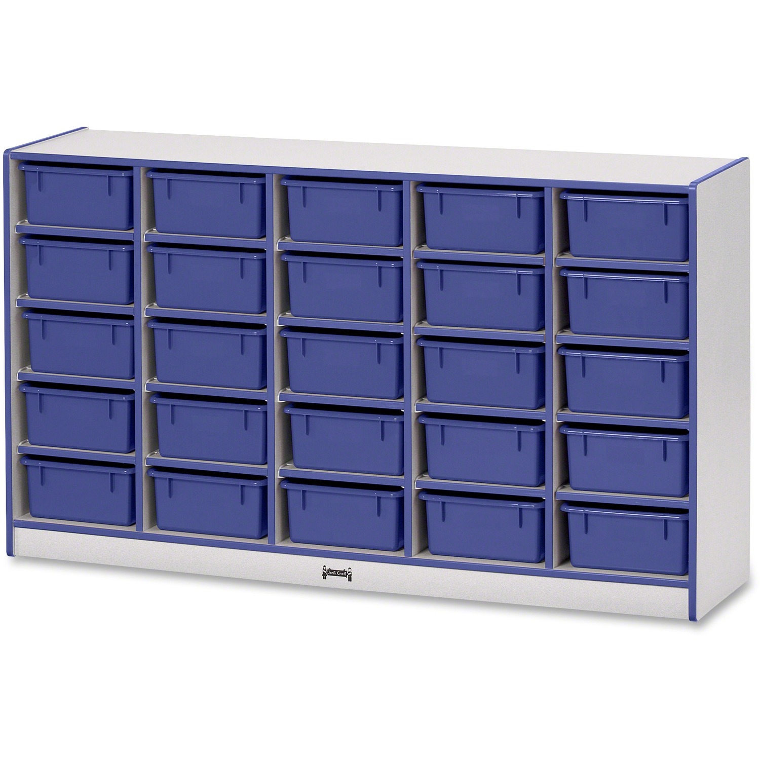Storage, 25 Tub, With Bins, Beige