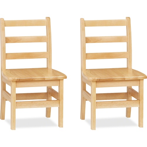 Ladderback Chair, 12" Seat, 24.5"x14.5"x13.5", Baltic 2/CT