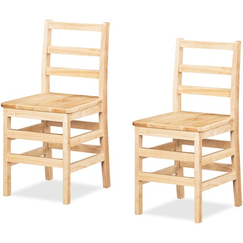 Ladderback Chair, 18" Seat, 33"x17"x18", Baltic 2/CT