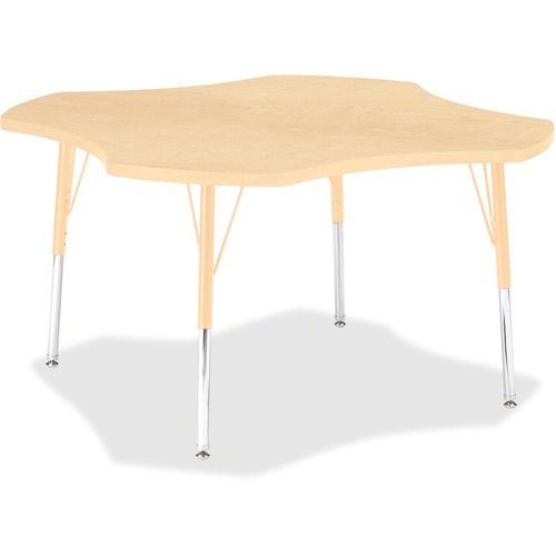 Activity Table, Four-Leaf, 24"-31"x48", Maple