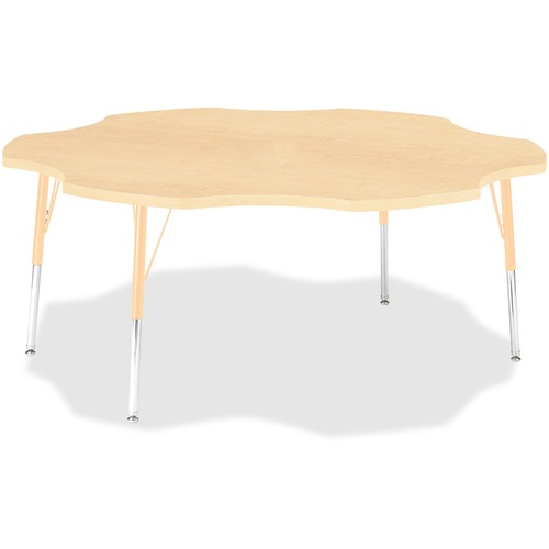 Activity Table, Six-Leaf, 24"-31"x60", Maple