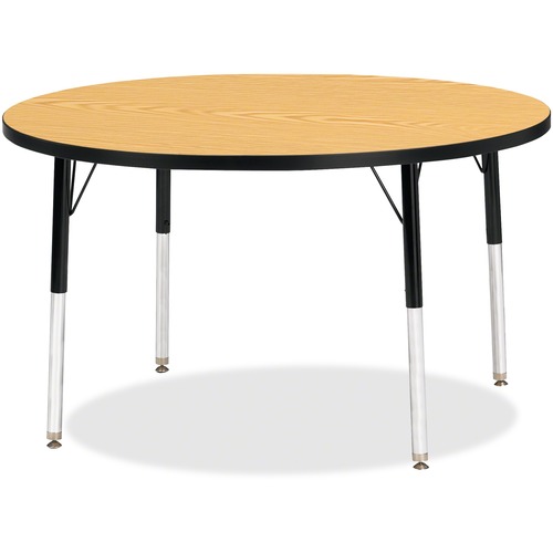 Round Activity Table, 42", Oak