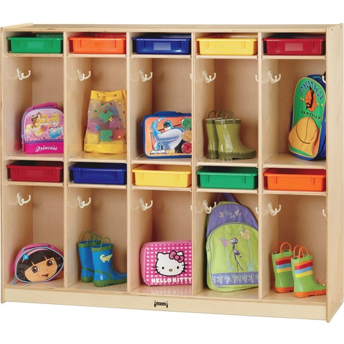 Take Home Center, 10 Locker, Slots, 60" x 15" x 50-1/2", AST Trays