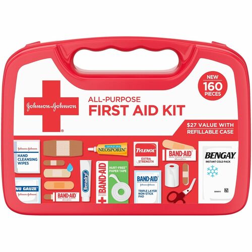 Kit, First Aid, 160 Piece