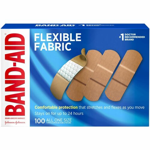 Band-Aid, Flexible, 1" 100/BX