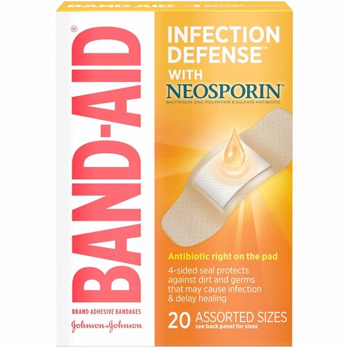 Band-Aid, Bandage, Antibiotic 20/BX