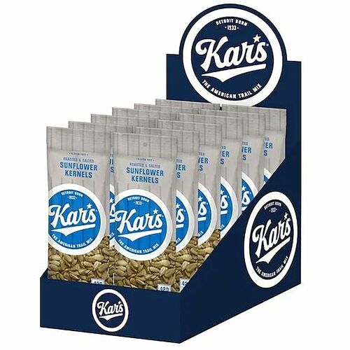 Sunflower Kernels, Roasted and Salted, 2.5 oz, AST 12/BX