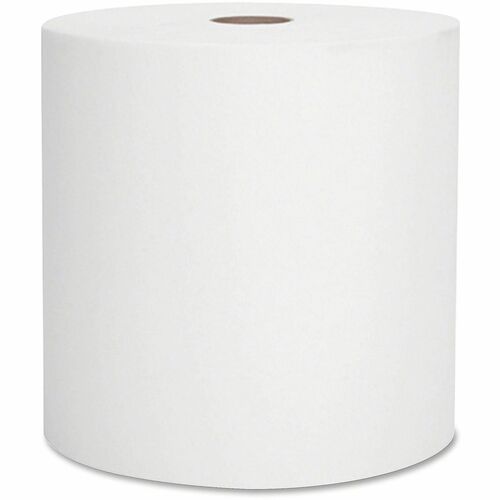 Hard Roll Towel, White, 800' 12/CT