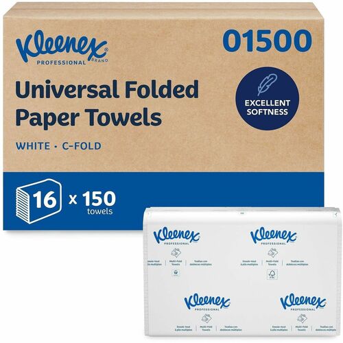 Towels, C-Fold, Kleenex 16/CT