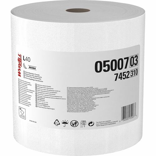 Wipe, Towel, L40, WypAll, White